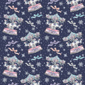 Winter Carousel Fabric