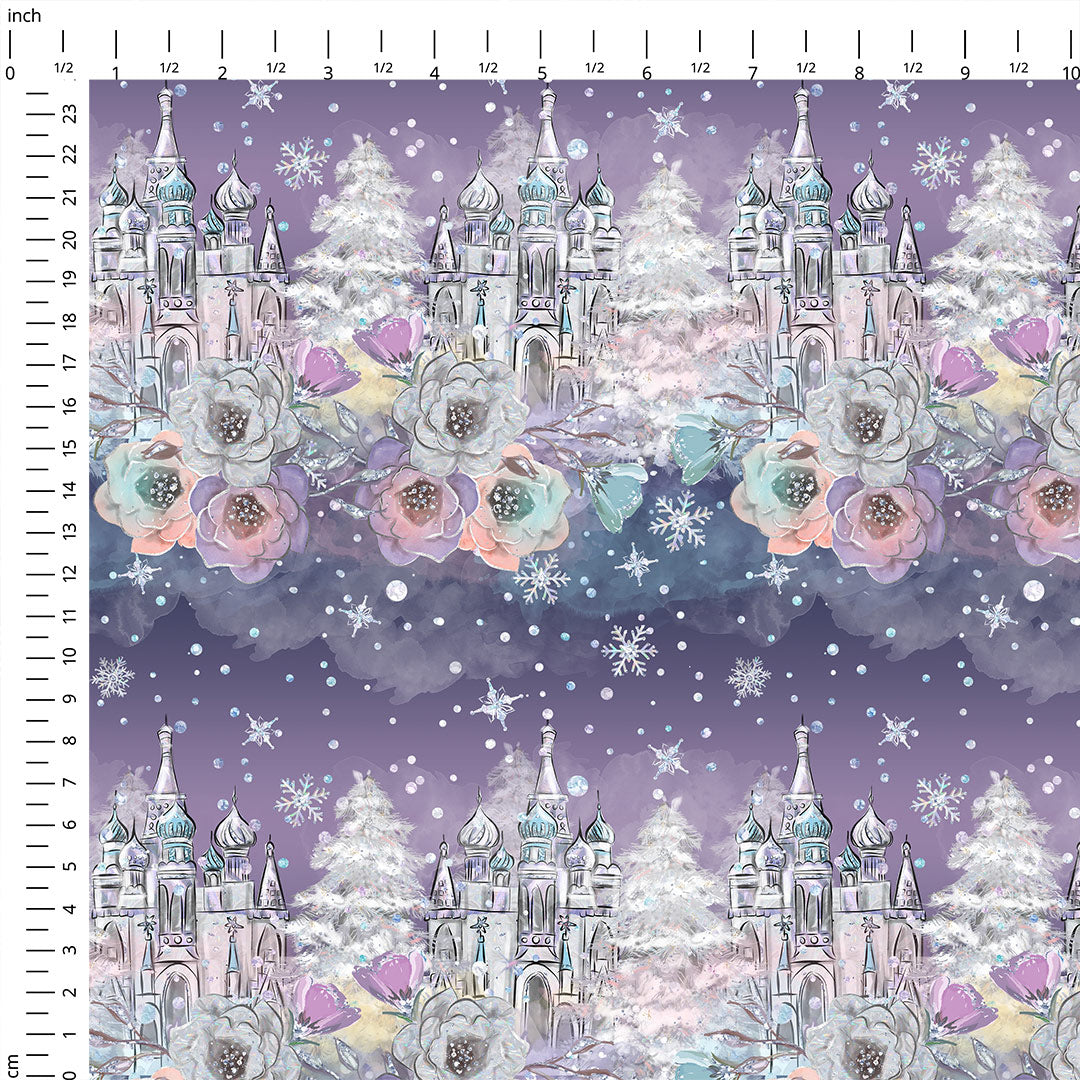 Winter Castle Fabric