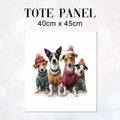 TOTE Panel Winter Dogs TP-867