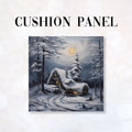 CUSHION Fabric Panel Winter Evening