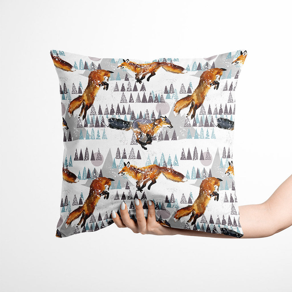 Winter Foxes Fabric