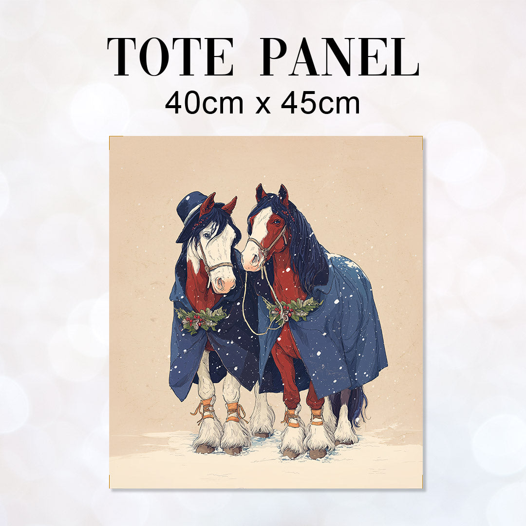 TOTE Panel Winter Horses TP-868