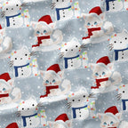 Winter Kitties Fabric