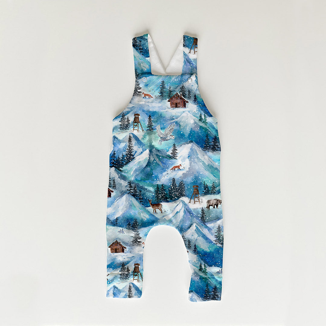 Winter Mountains Fabric