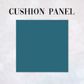 CUSHION Panel Winter Owl Teal CO-ORD CP-836