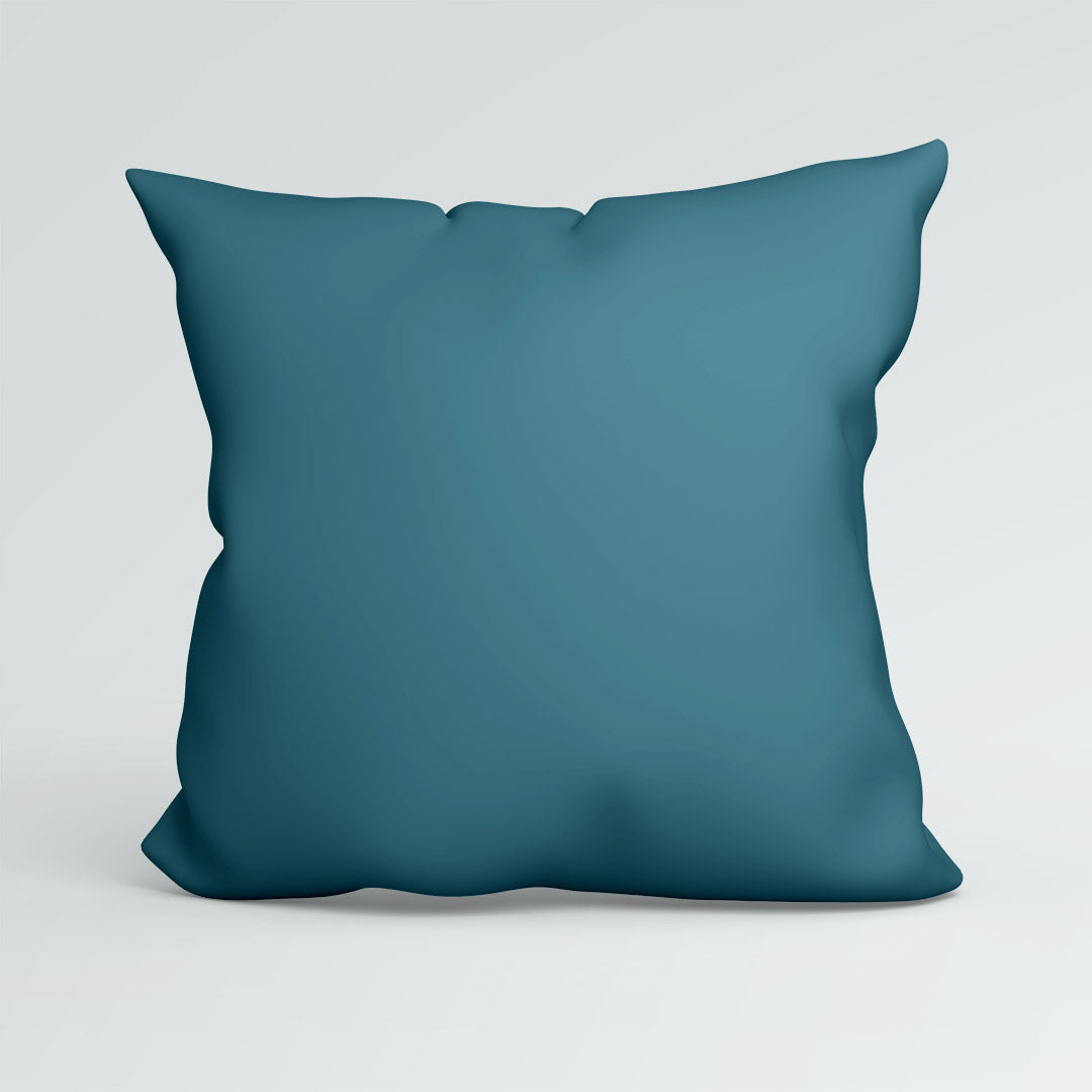 CUSHION Panel Winter Owl Teal CO-ORD CP-836