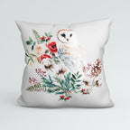 CUSHION Panel Winter Owl Grey CP-750
