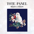 TOTE Panel Winter Owl Navy TP-844