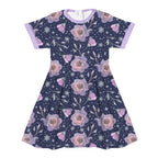 Winter Roses Fabric