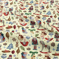 Winter Treasures Cream Fabric