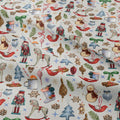 Winter Treasures Silver Fabric