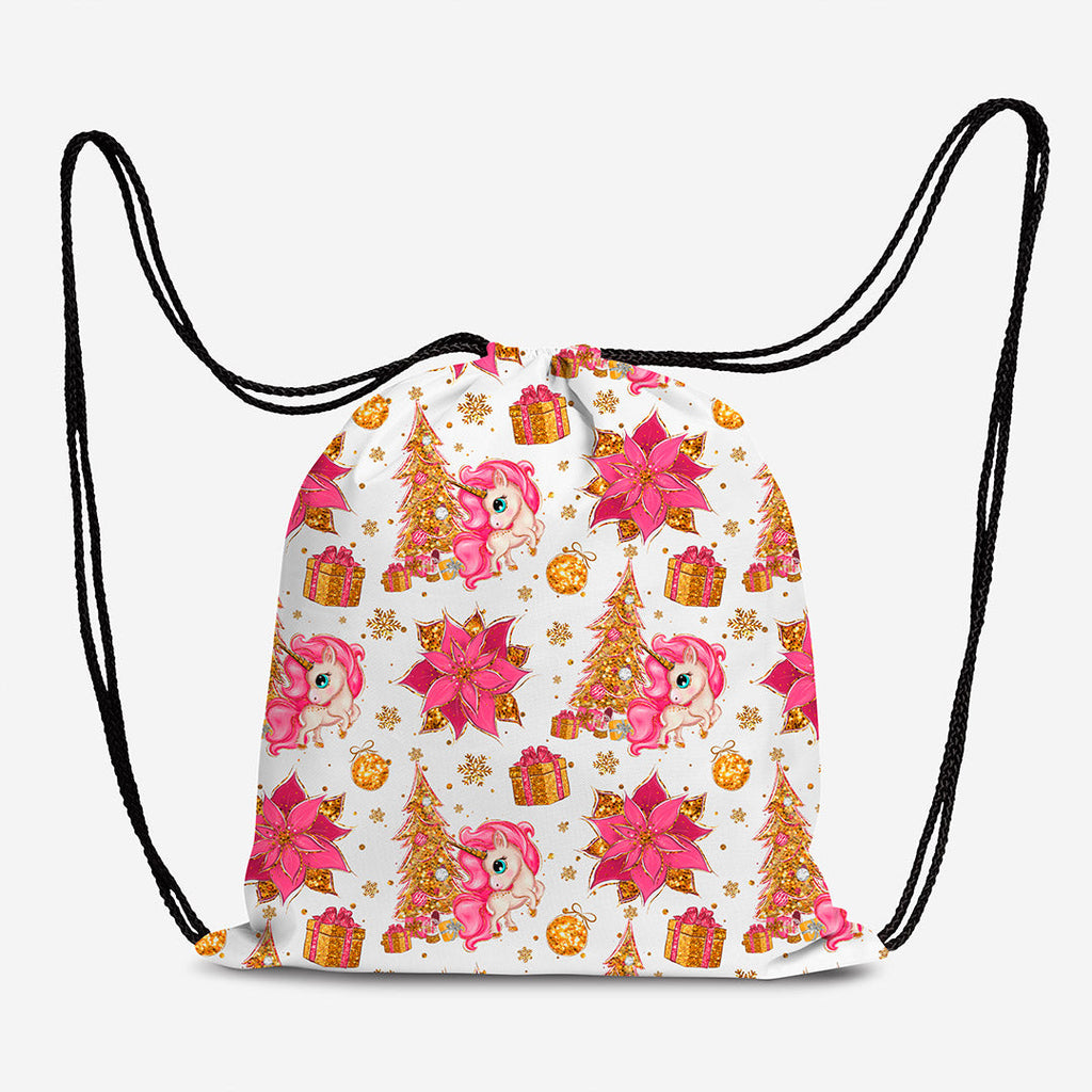 Winter Unicorns Christmas Tree Fabric