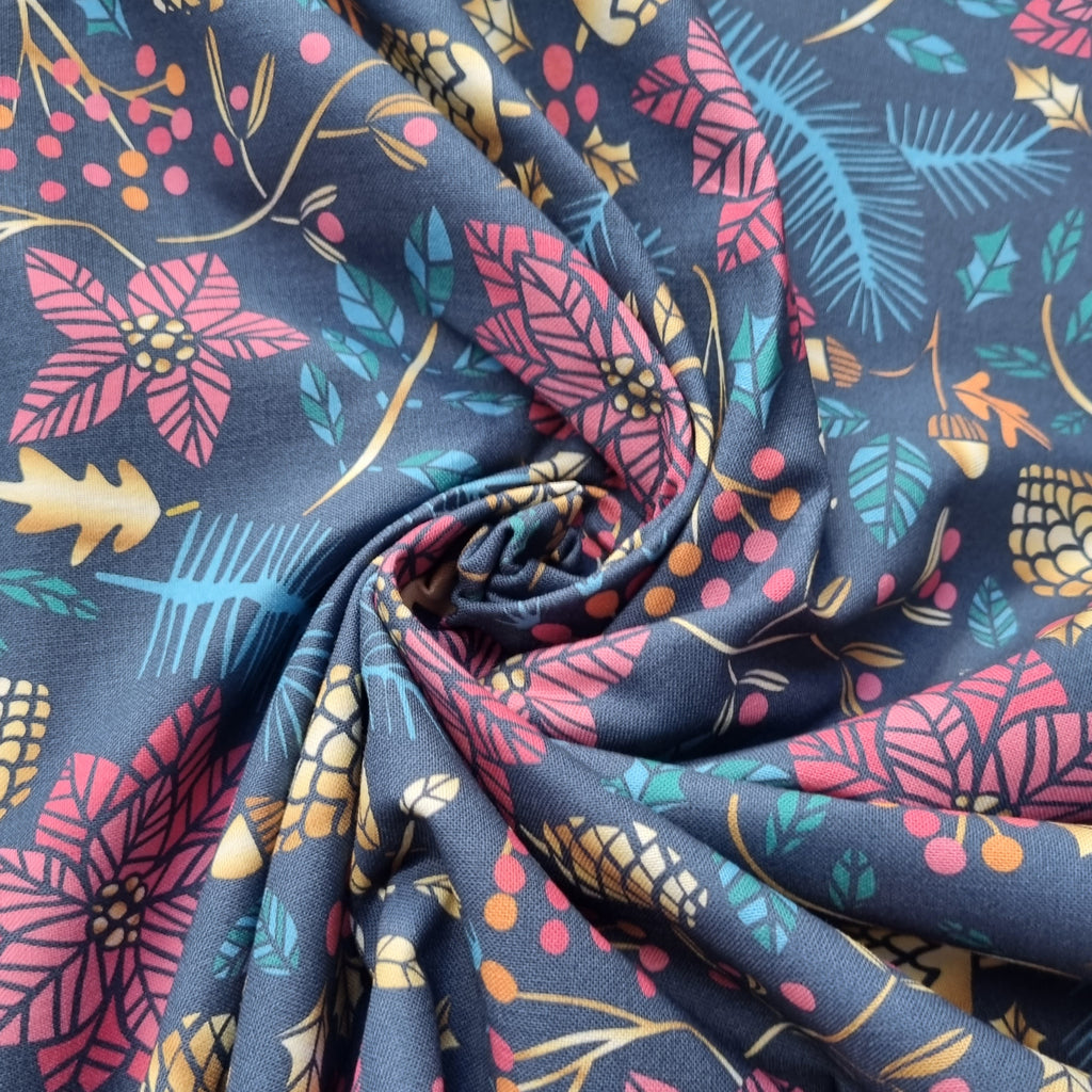 Winter Foliage Fabric