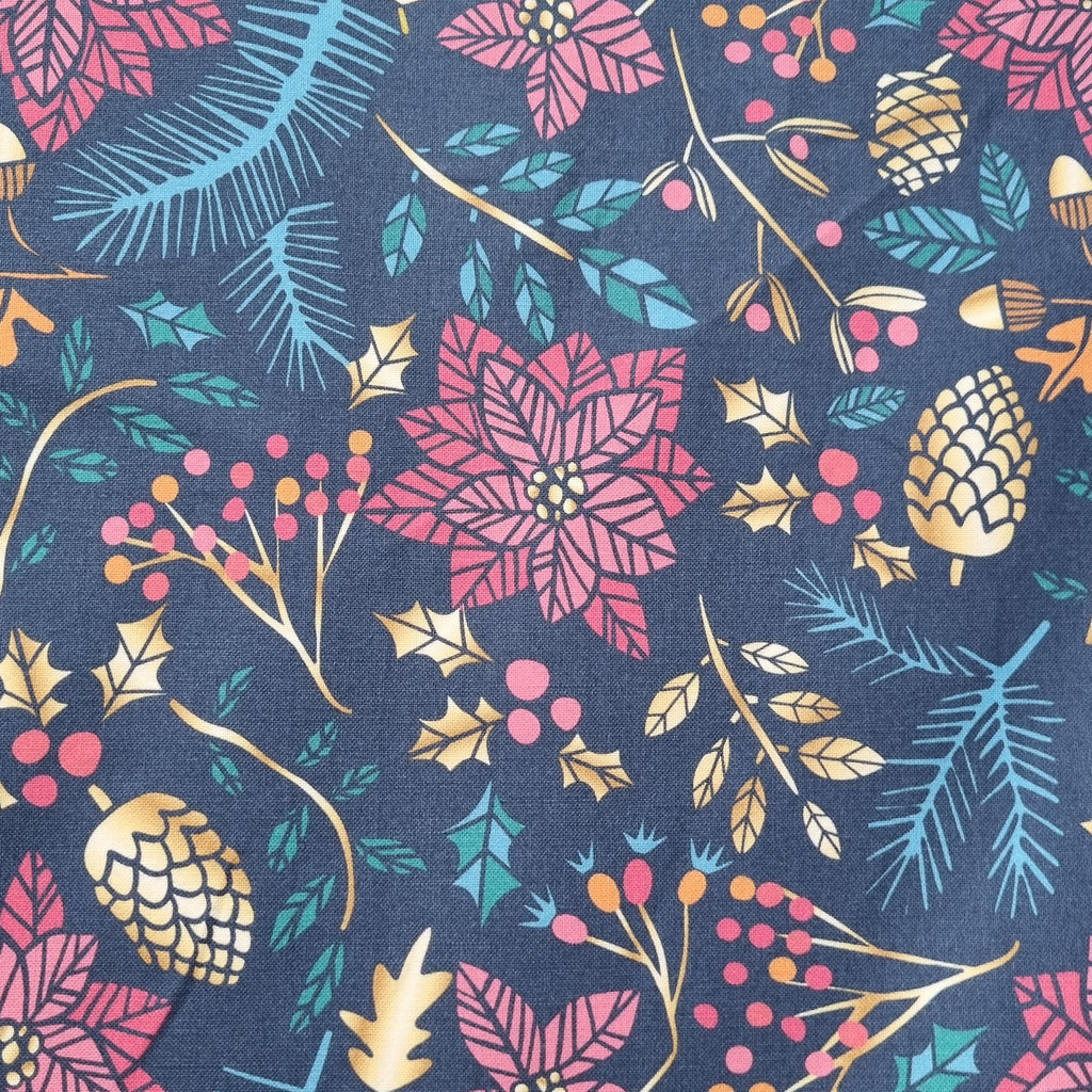 Winter Foliage Fabric