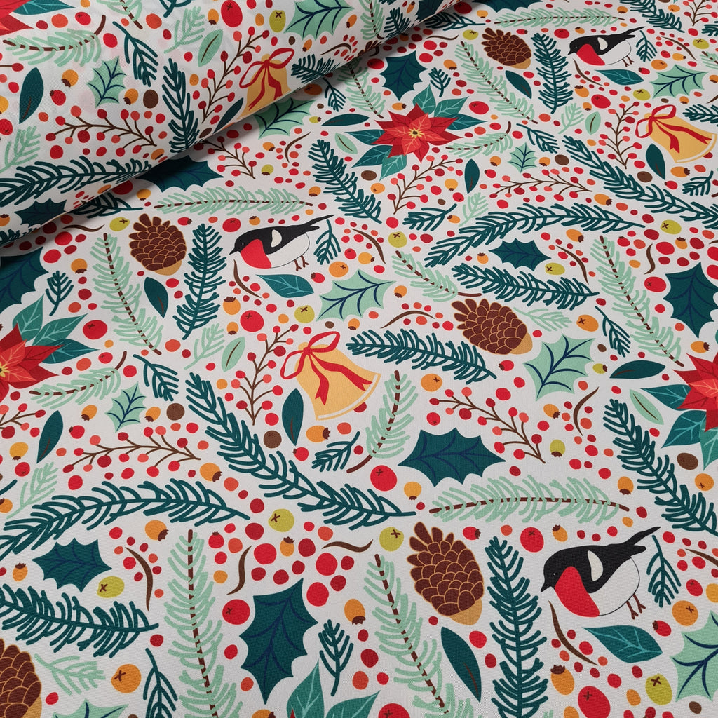 Winter Robin Fabric
