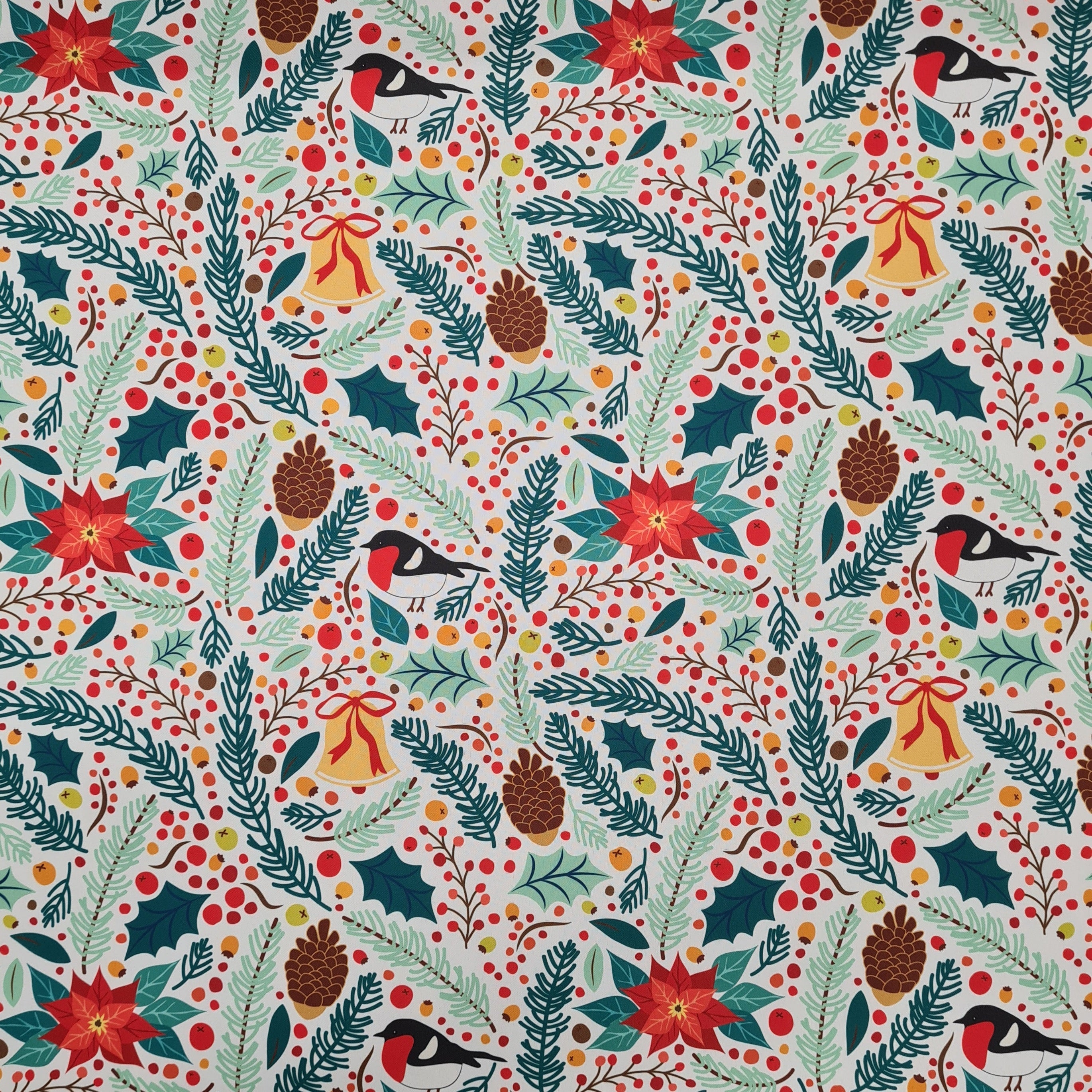 Winter Robin Fabric
