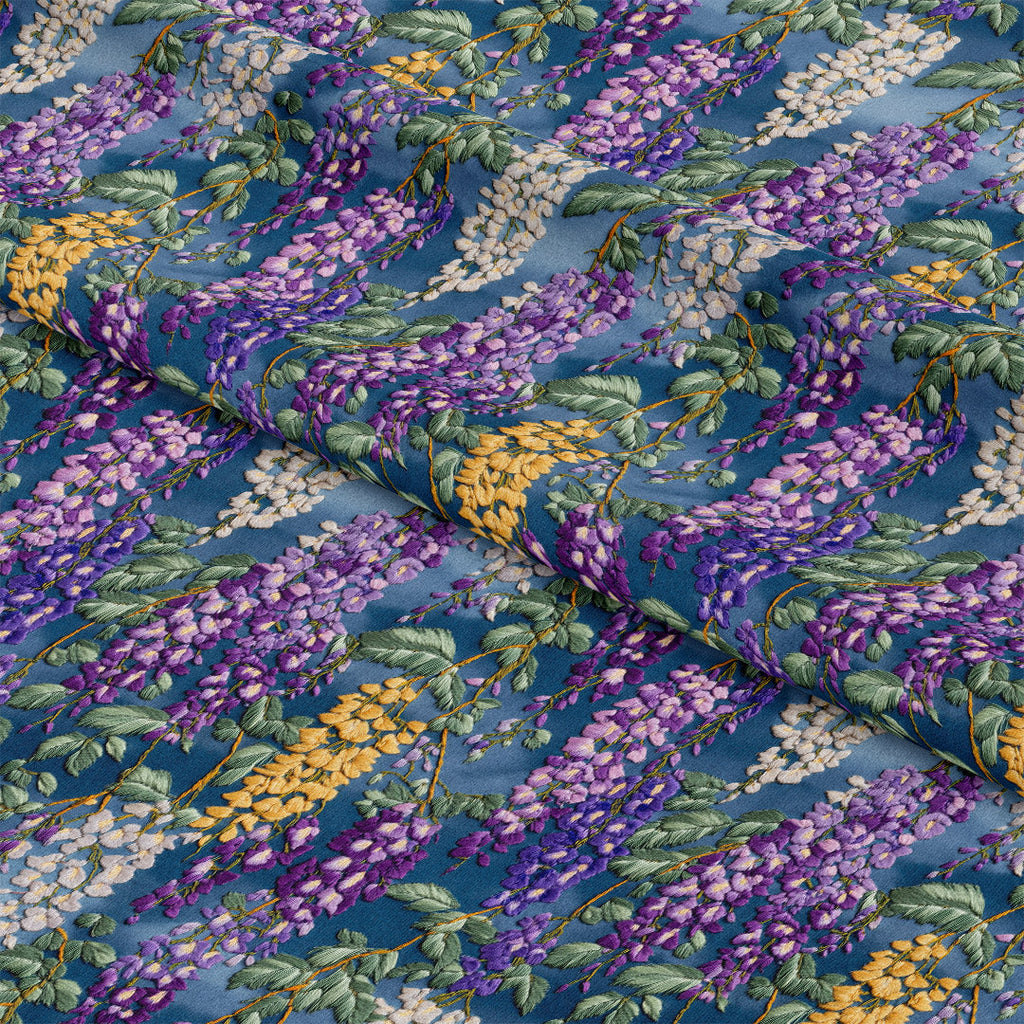 Wisteria Blue Fabric