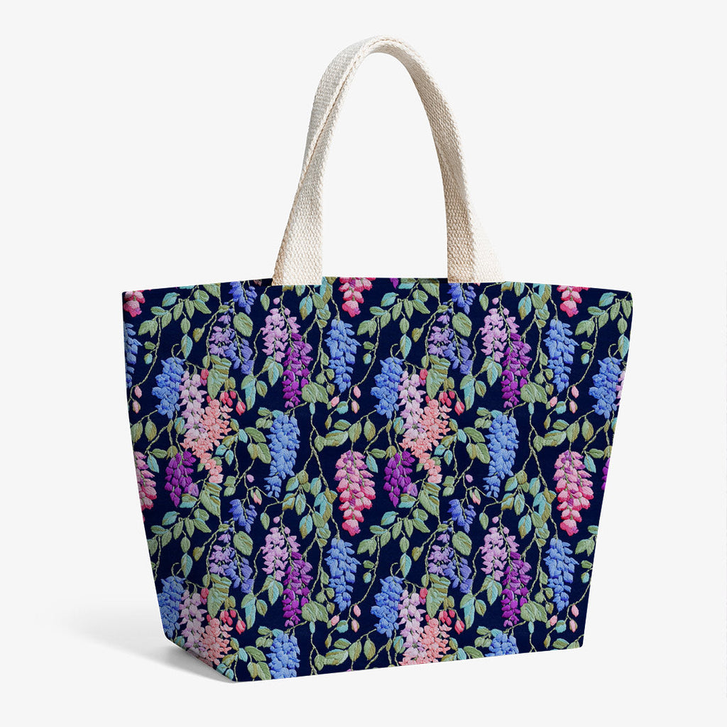 Wisteria Navy Fabric