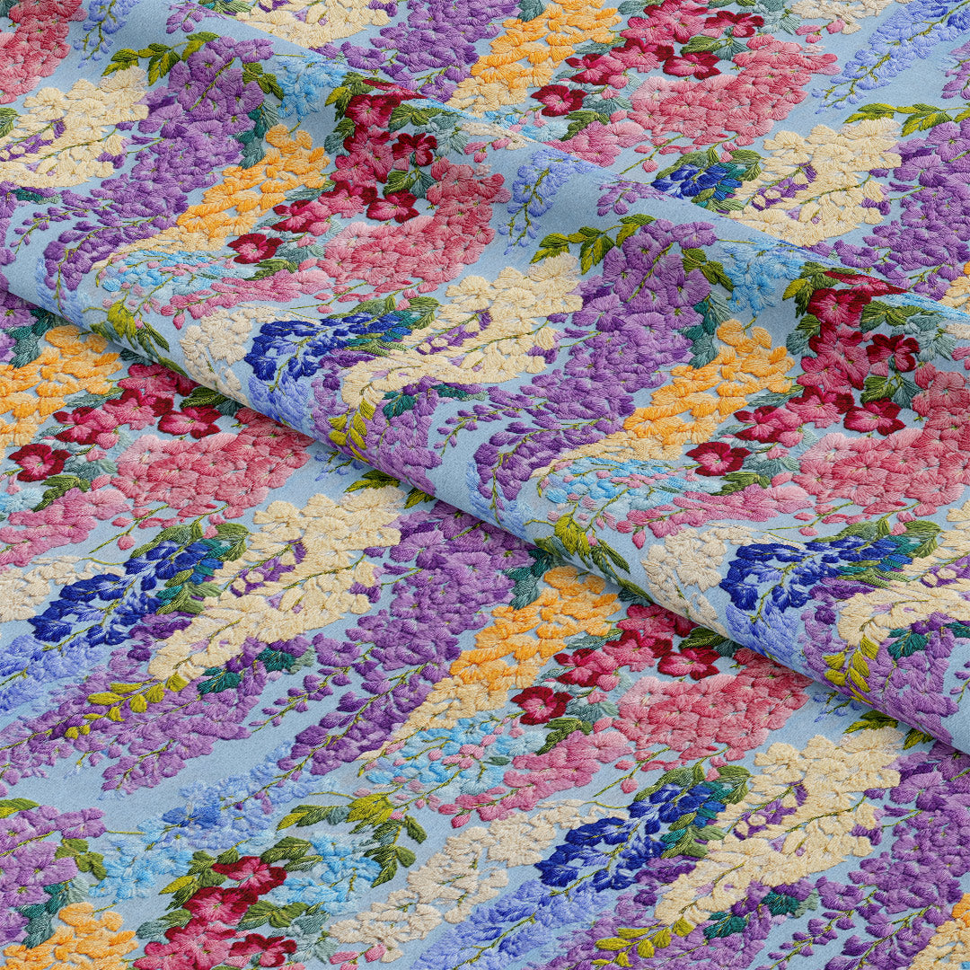 Wisteria Pastel Fabric