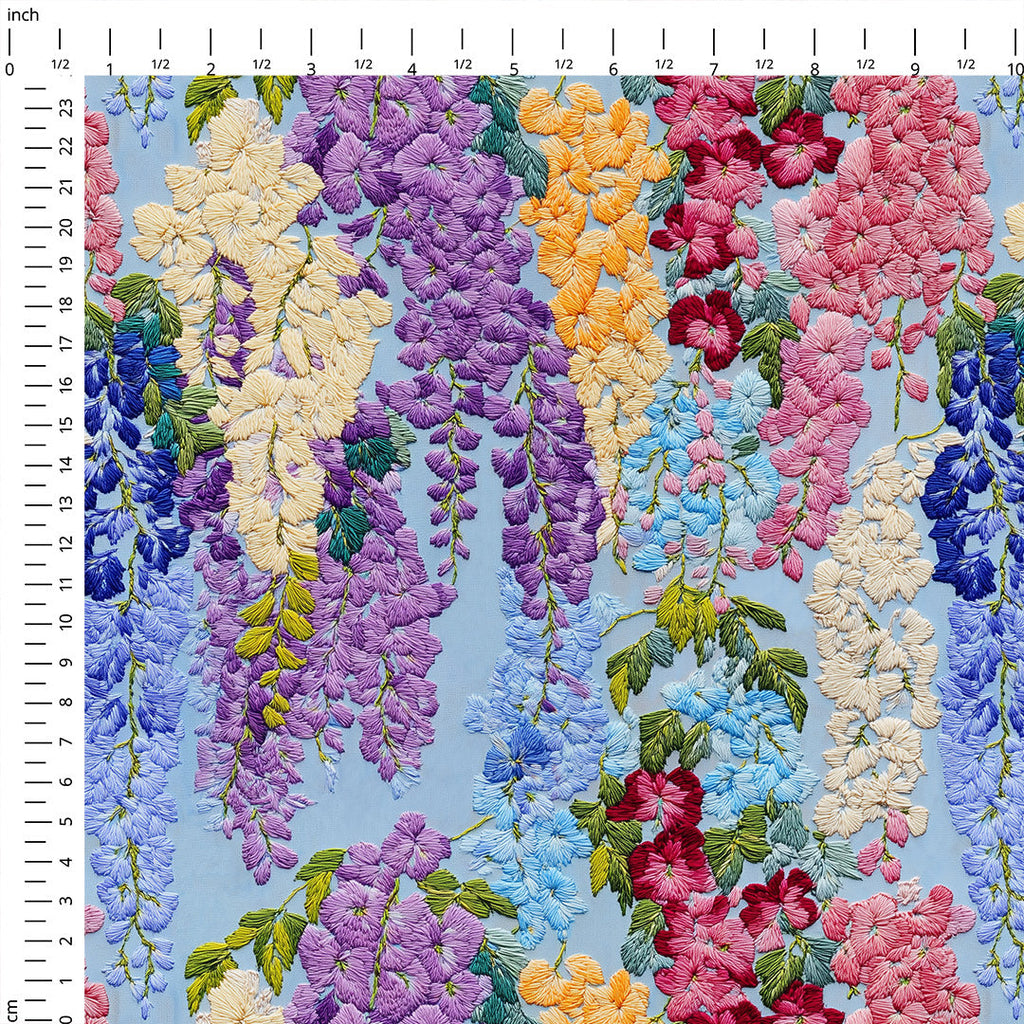 Wisteria Pastel Fabric