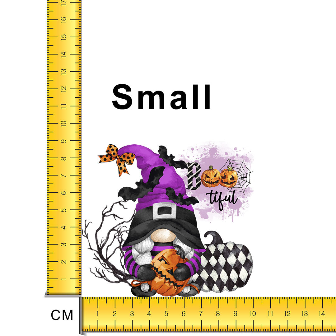 Witch Gnome Iron on fabric heat transfer DTF-38