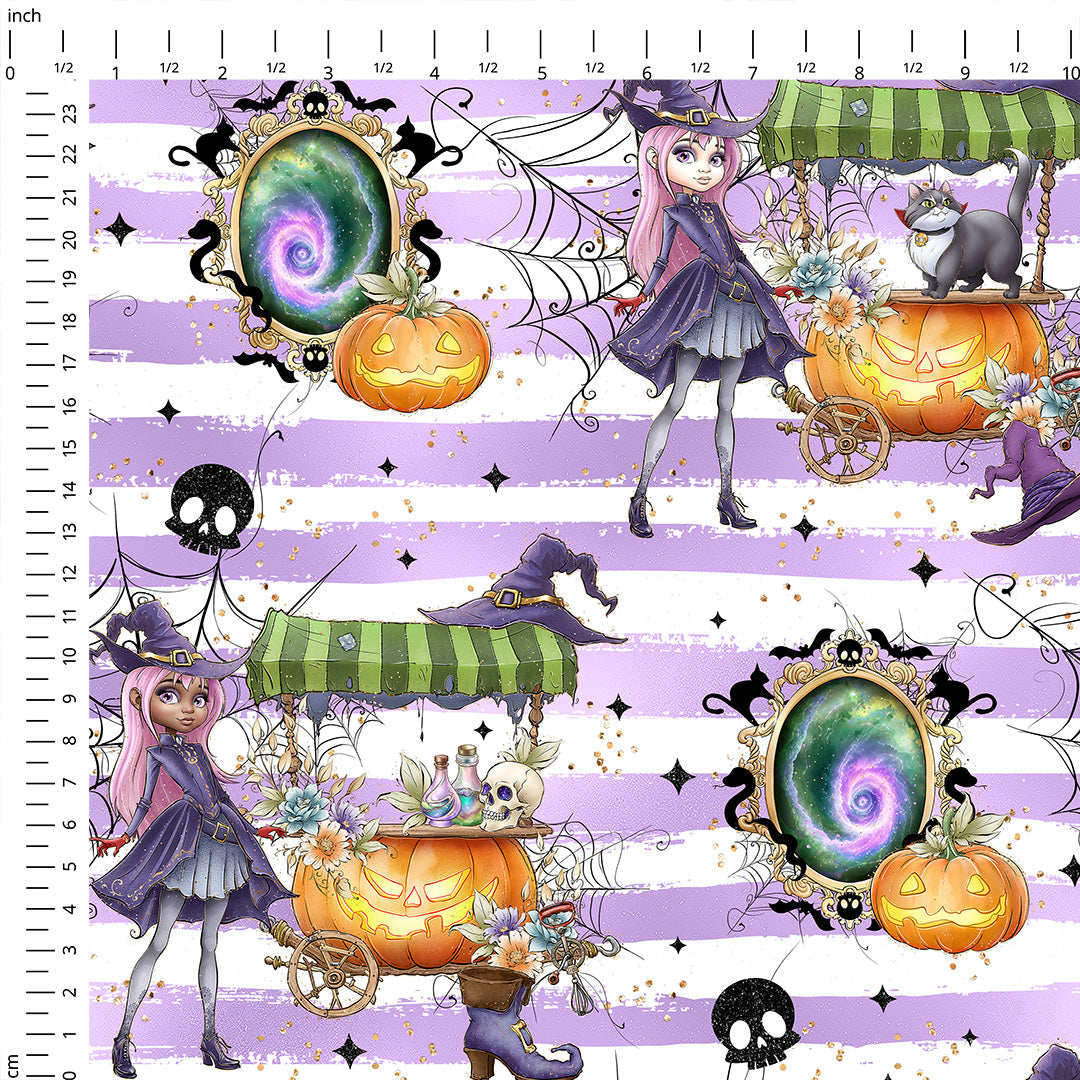 Witch Stripes Fabric