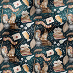 Wizards Life Green Fabric