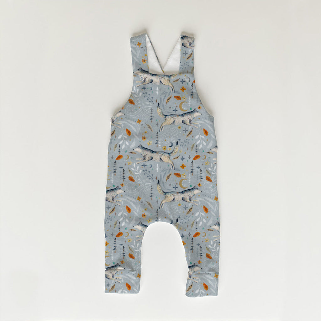 Wolves Grey Fabric