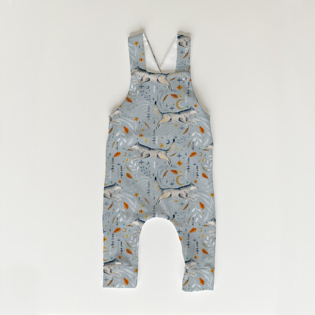 Wolves Grey Fabric