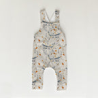 Wolves Beige Fabric