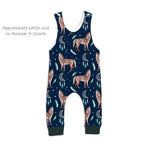 Wolves Navy Fabric