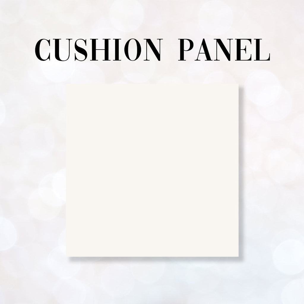 CUSHION CO-ORD Woodland Animals White Fabric Panel