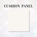 CUSHION CO-ORD Woodland Animals White Fabric Panel