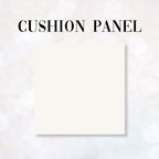 CUSHION CO-ORD Woodland Animals White Fabric Panel