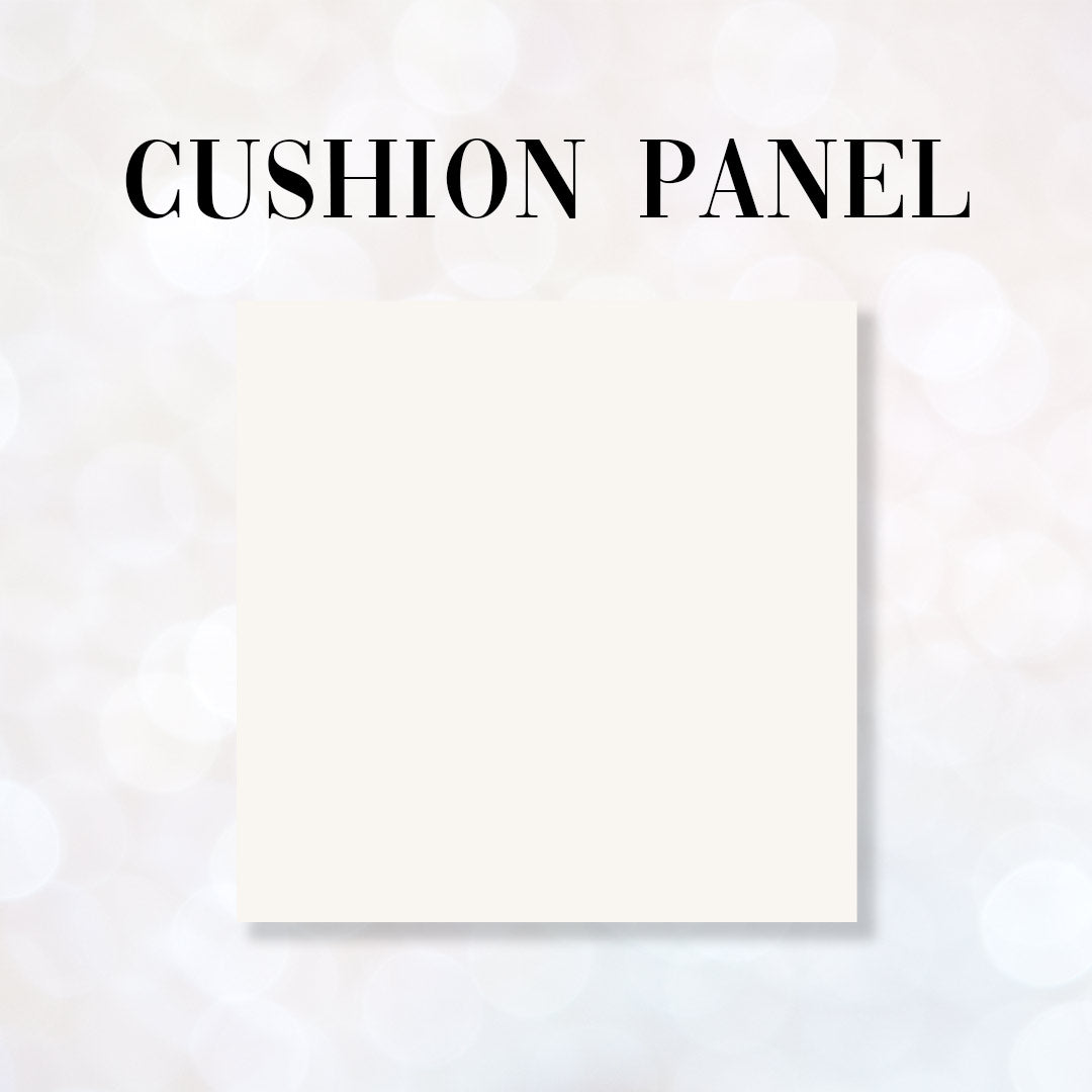 CUSHION CO-ORD Woodland Animals White Fabric Panel