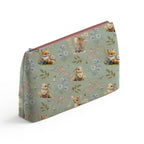 Woodland Animals Sage Fabric