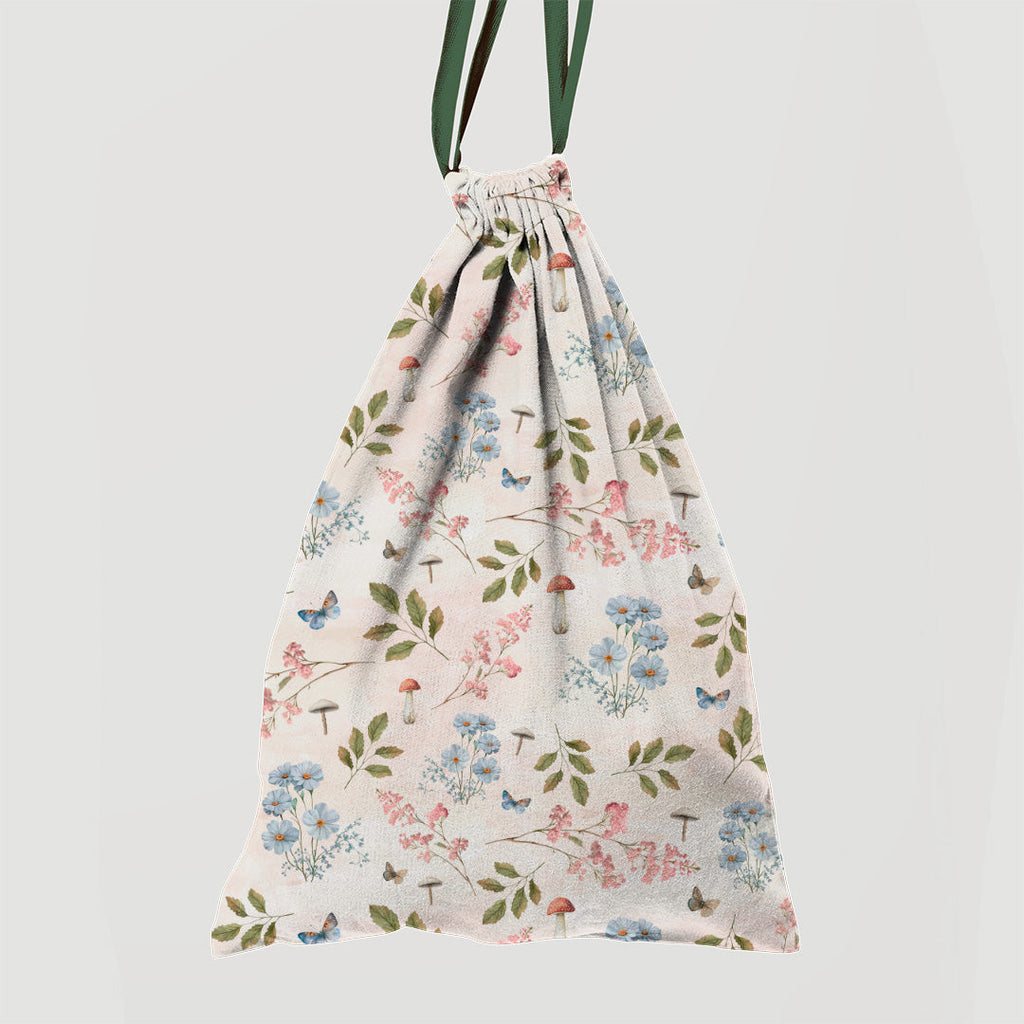 Woodland Flowers Cream Fabric