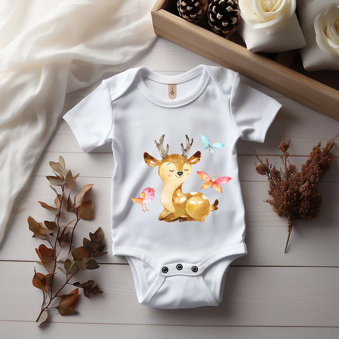 Woodland Animals A4 Mix Iron on fabric heat transfer DTF-158