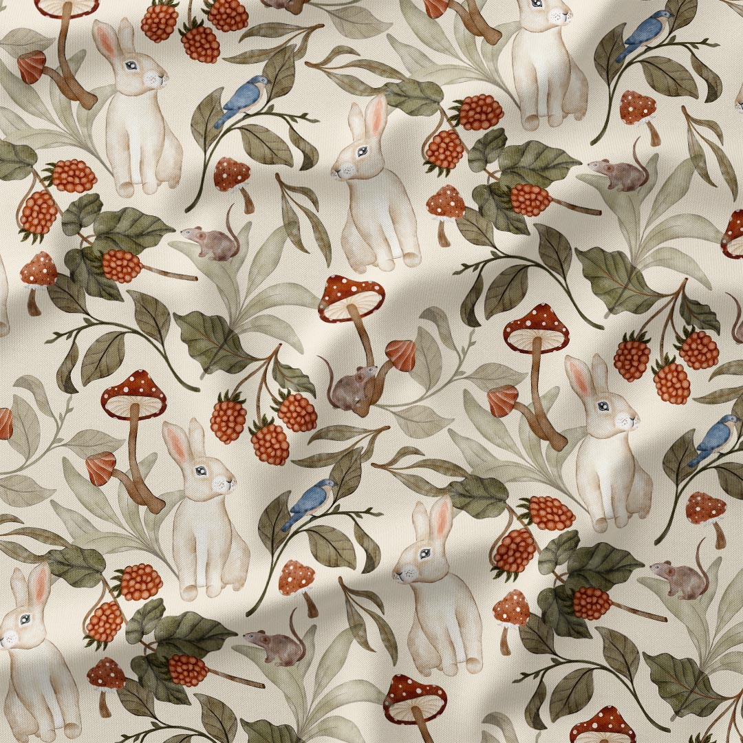 Woodland Hare Fabric