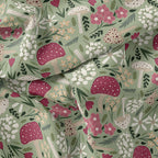 Woodland Mushrooms Fabric