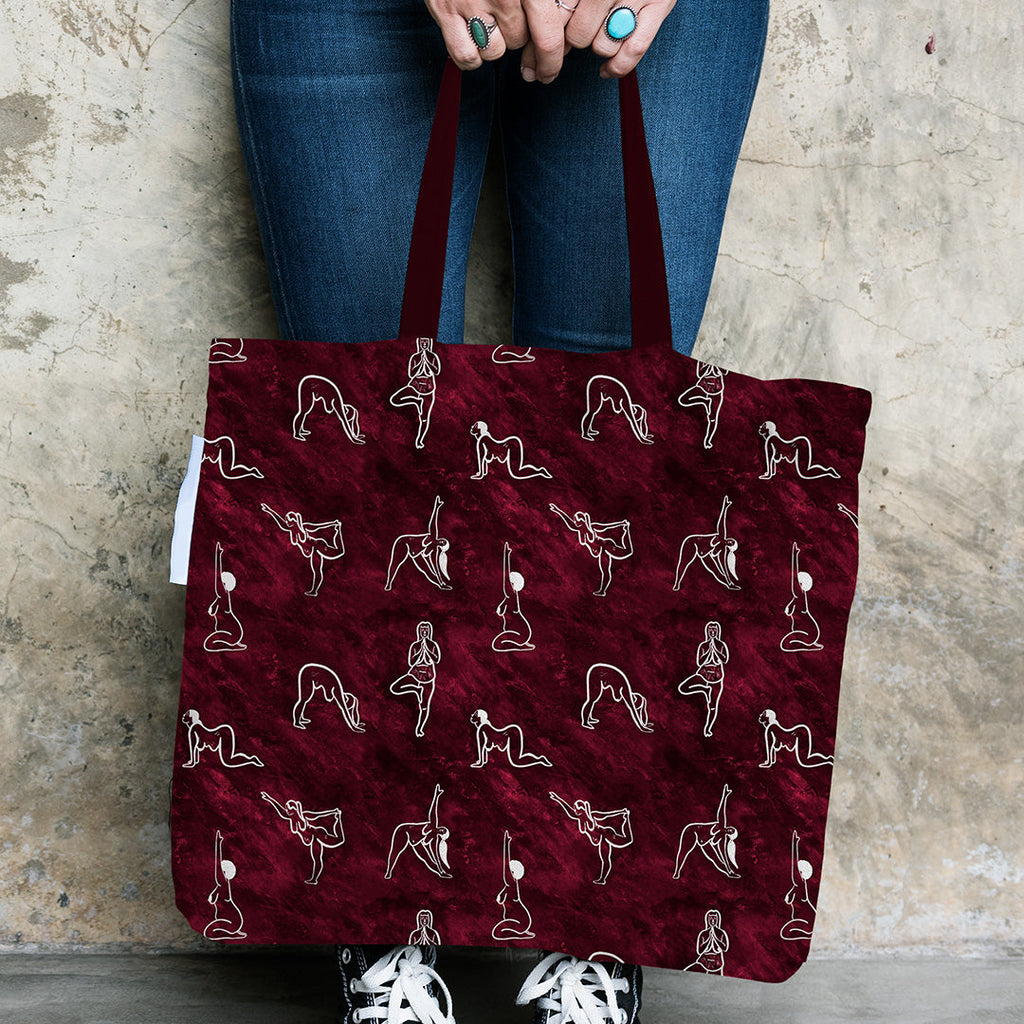 Yoga Flow Bordeaux Fabric