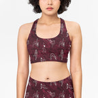 Yoga Flow Bordeaux Fabric