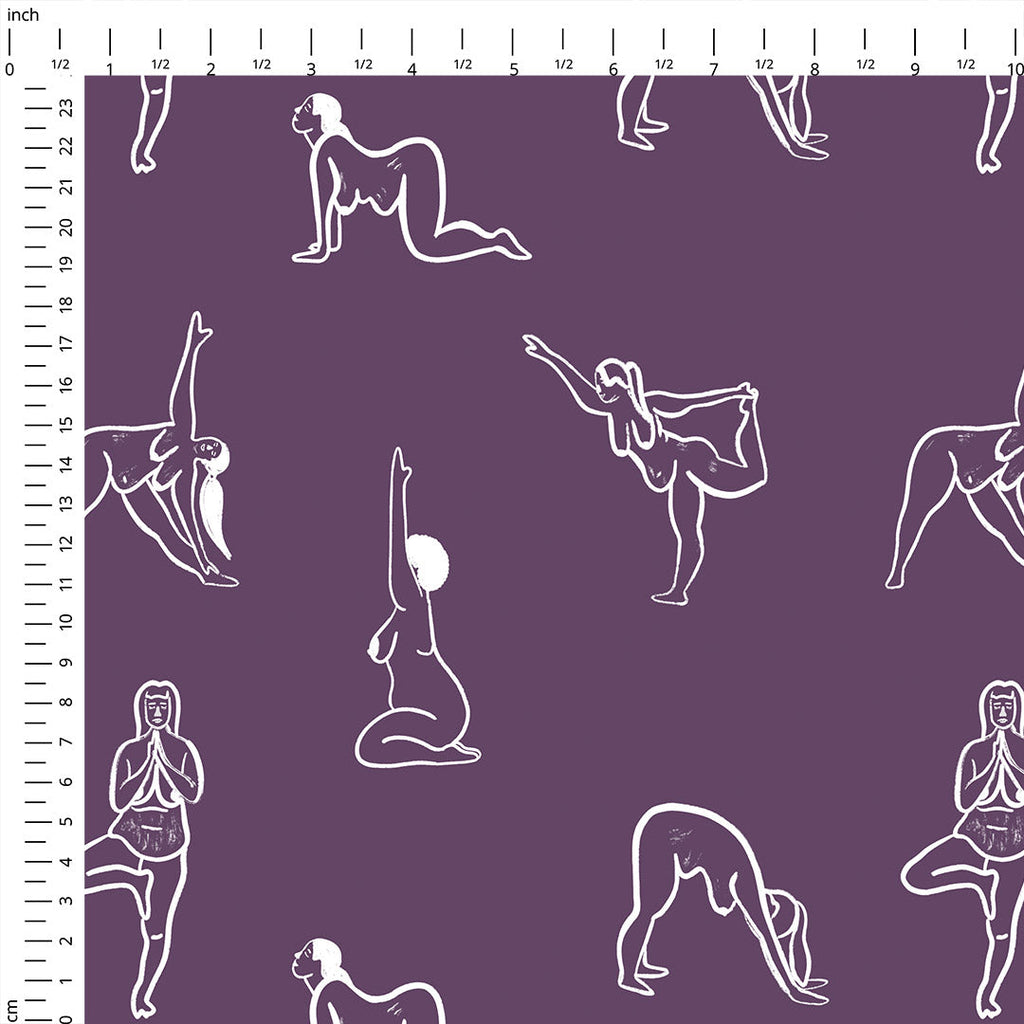Yoga Flow Heather Fabric