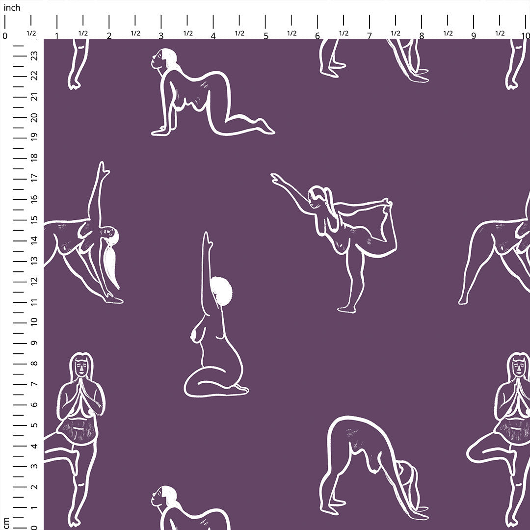 Yoga Flow Heather Fabric