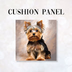 CUSHION Fabric Panel Yorkie