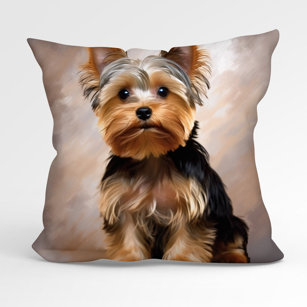 CUSHION Fabric Panel Yorkie