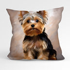 CUSHION Fabric Panel Yorkie