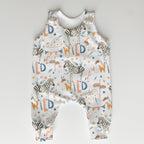 Zebra Party White Fabric