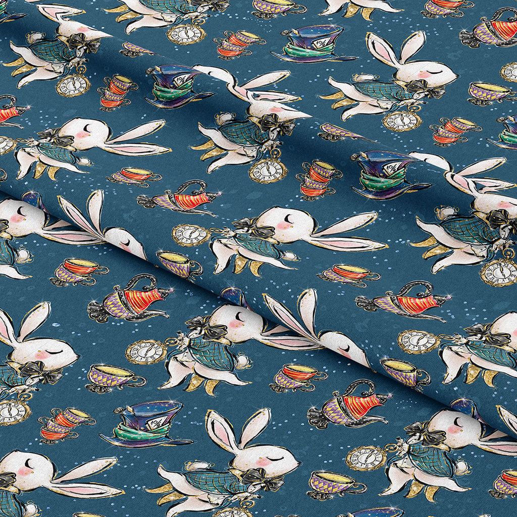 Alice Teal Fabric