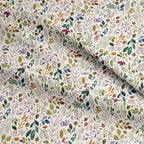 Amethyst Leaves Fabric